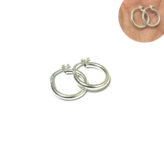 CARAVANA ARO 16X2.5MM - PLATA 925