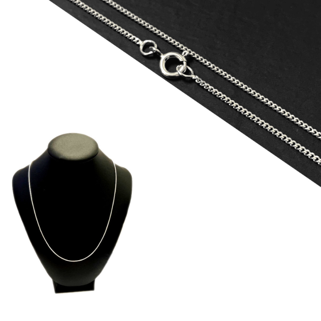 CADENA ARMADA GRUME - PANCER 1.2X0.6MM X 45CM - PLATA 925