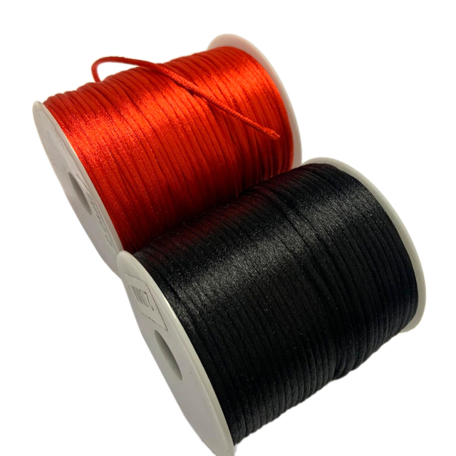 CORDON SEDA-CHINO 2MM - COLA DE RATON (BOBINA)