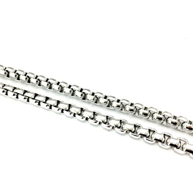 CADENA CUADRADA 6MM - ALUMINIO