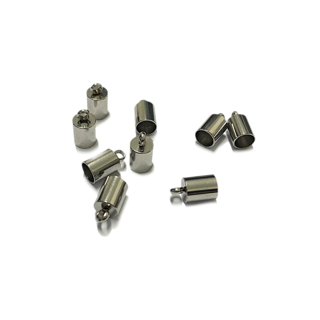 TERMINAL CORDON 6X8MM (5MM INTERIOR) - ACERO