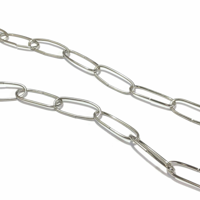 CADENA DERECHA 2X38X14MM - ALPACA