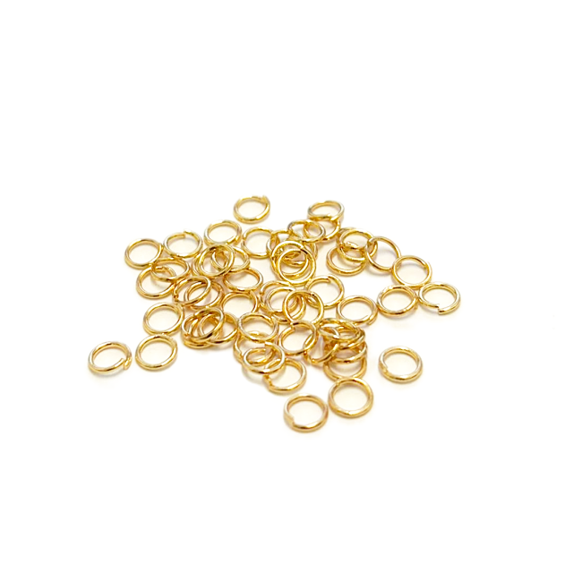 ARGOLLA 5X0.7MM - ACERO DORADO