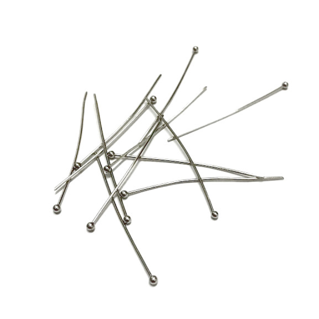 CLAVOS CABEZA BOLITA 35X0.7MM - ACERO