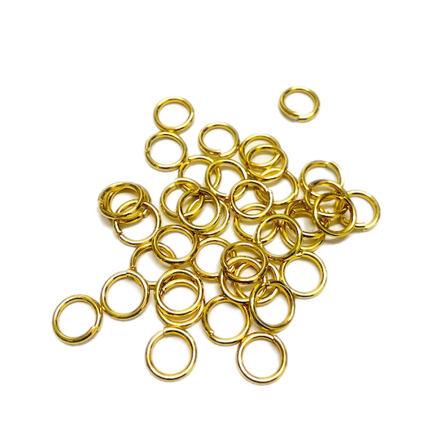 ARGOLLA 7X1.0MM - ACERO DORADO