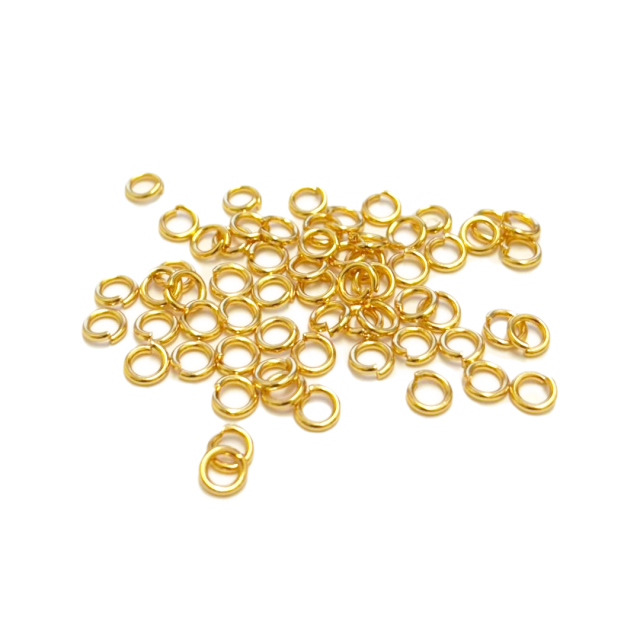 ARGOLLA 5X1MM - ACERO DORADO