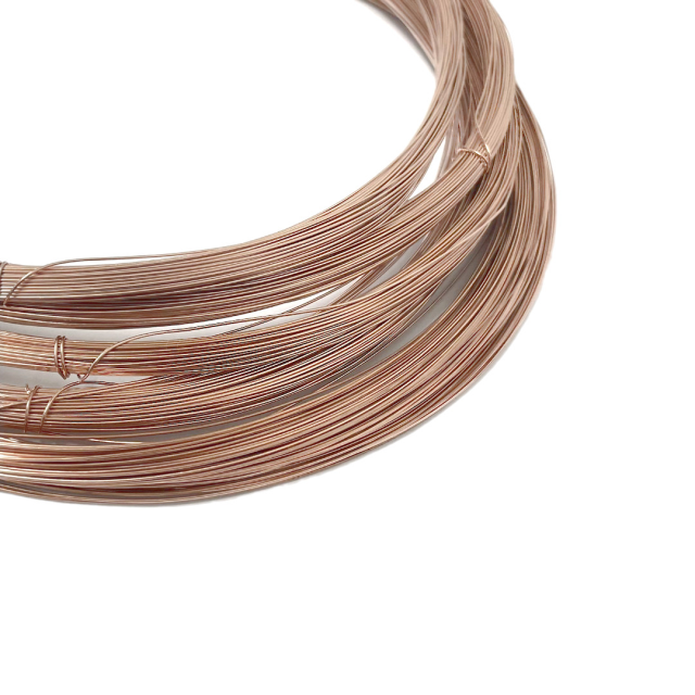ALAMBRE ALPACA ROSADA 0.7MM BLANDA 3.3G X METRO