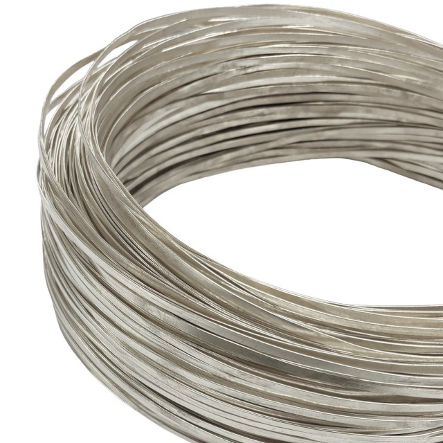 ALAMBRE ALPACA CHATO 5X1MM (40G X METRO) - BLANDO