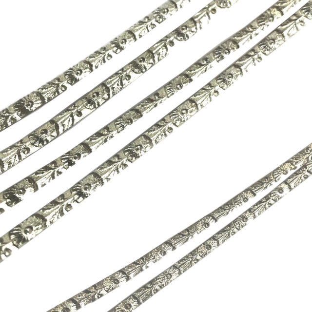 ALAMBRE ALPACA MEDIA CAÑA 4X2MM LABRADA 62G X METRO