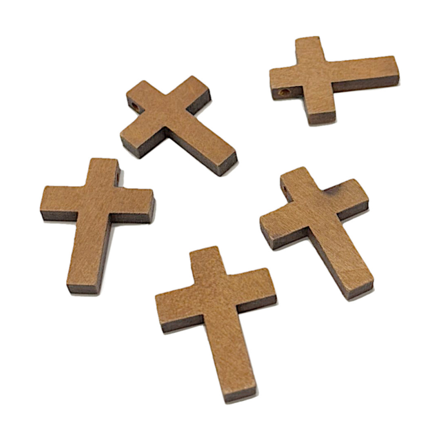 CRUZ MADERA 32X25MM