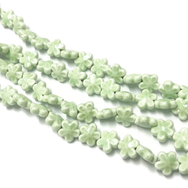CERAMICA - FLOR 12MM - VERDE