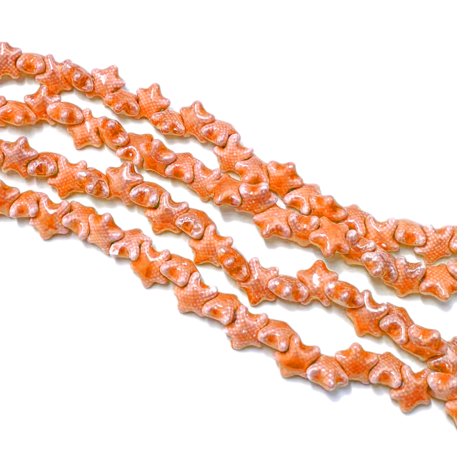 CERAMICA - ESTRELLA DE MAR 11MM - NARANJA