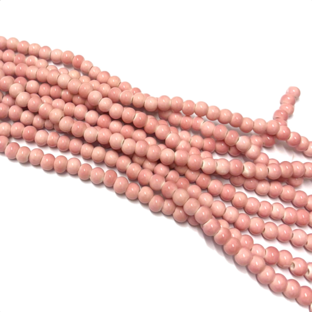 CERAMICA BOLITA 6MM - ROSADO