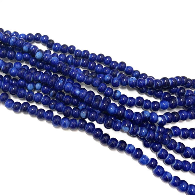 CERAMICA BOLITA 6MM - AZUL