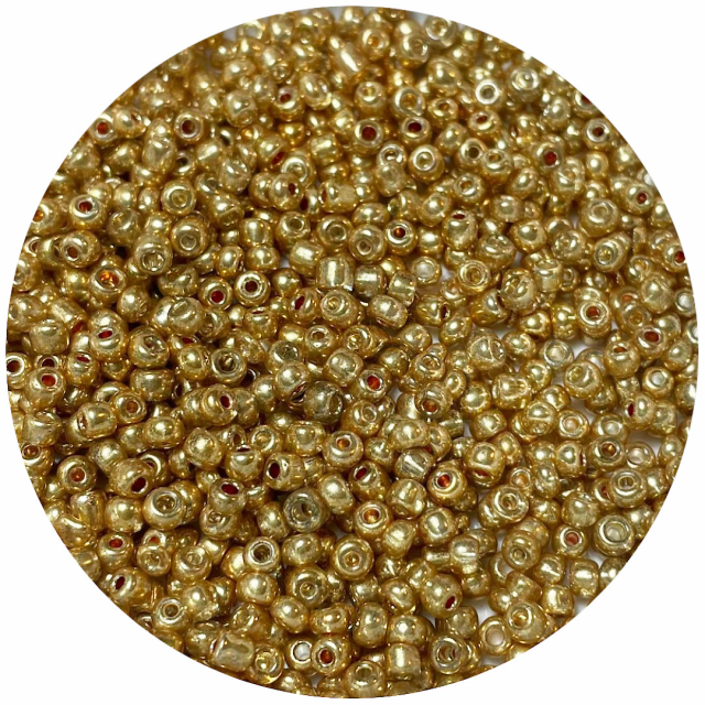 MOSTACILLAS 4X2.5MM METALIZADAS - DORADO