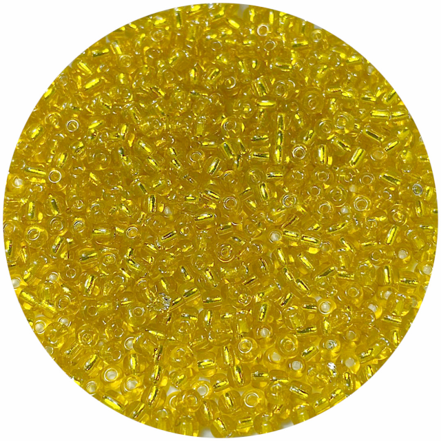 MOSTACILLAS 4X2.5MM PLATEADAS - AMARILLO