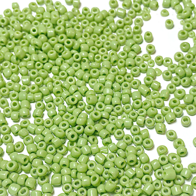 MOSTACILLAS 4X2.5MM OPACAS - VERDE CLARO