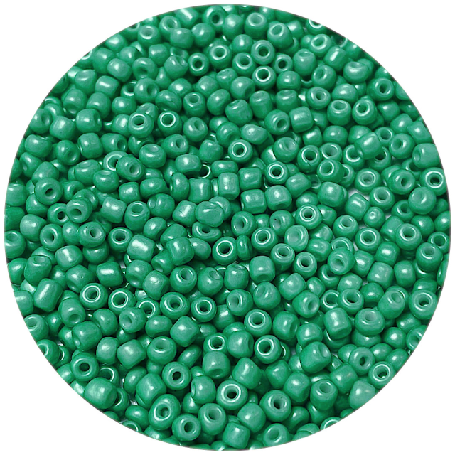 MOSTACILLAS 4X2.5MM PERLADAS - VERDE