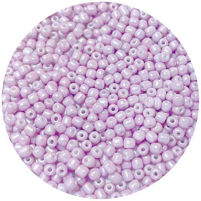 MOSTACILLAS 4X2.5MM PERLADAS - LILA