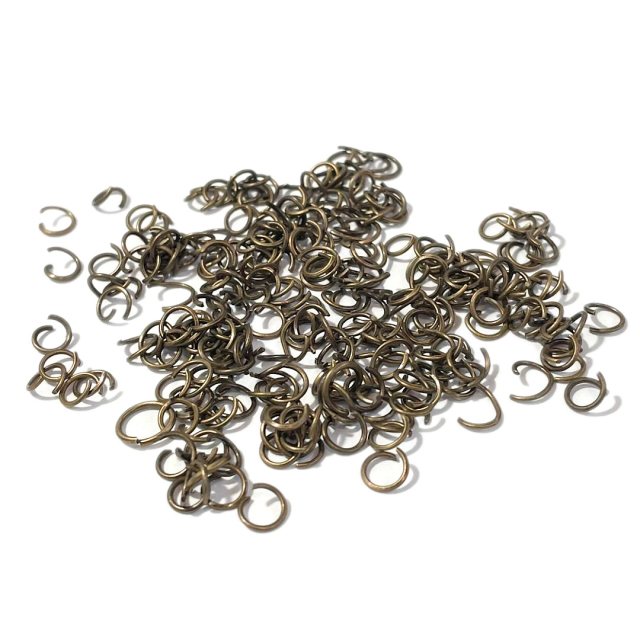 ARGOLLA 6X0.9MM - ORO VIEJO (ABIERTAS)