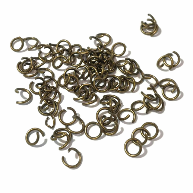 ARGOLLA 7X1MM - ORO VIEJO (ABIERTAS)