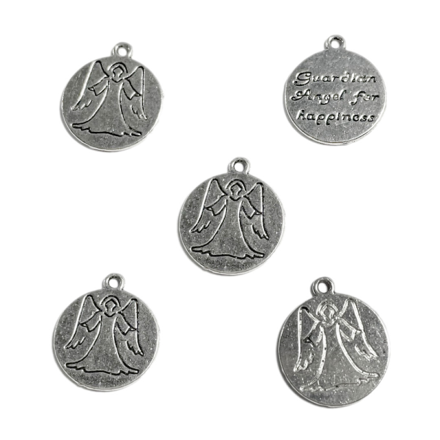 DIJE MEDALLA ANGEL 18MM