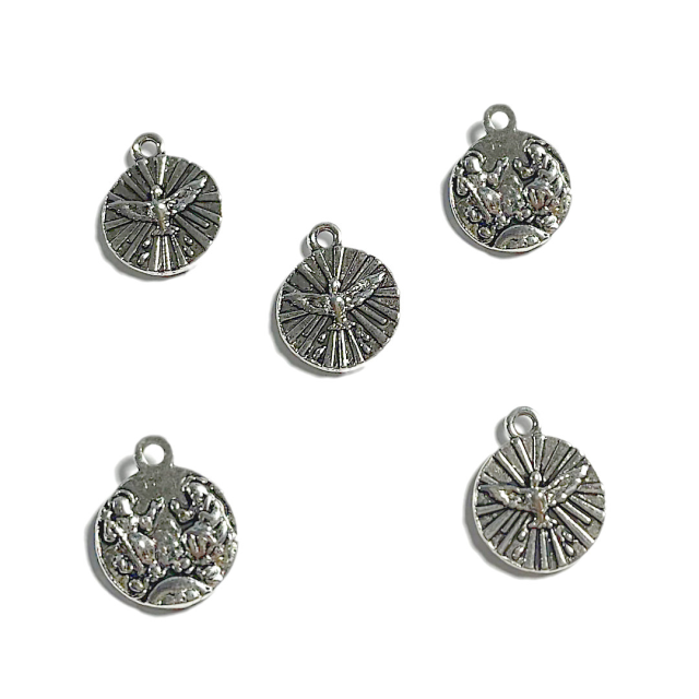 DIJE MEDALLA ESPIRITU SANTO 14MM