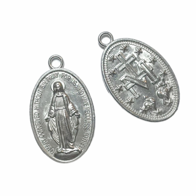 MEDALLA VIRGEN MILAGROSA 37X25MM