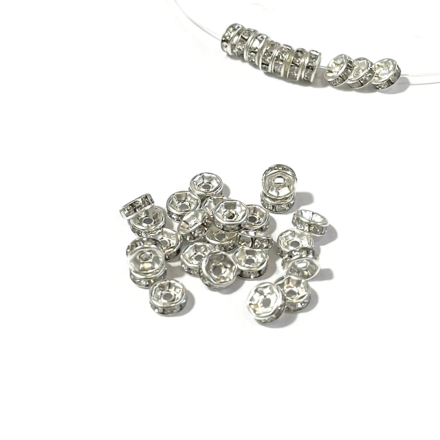 SEPARADOR STRASS 8X3MM LISO - 692