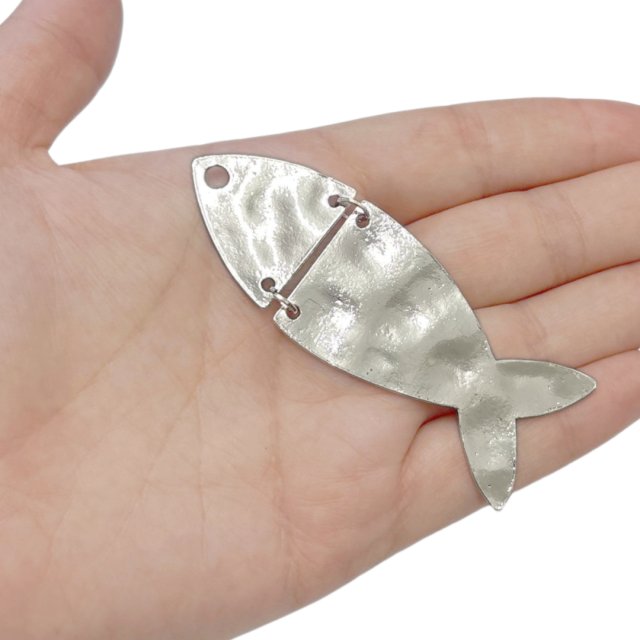 DIJE PEZ XL 75X27 - NIQUEL