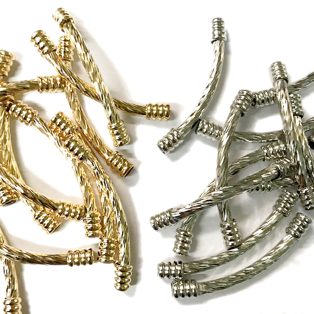 TUBITOS CURVOS 50X4MM (339) -BRONCE