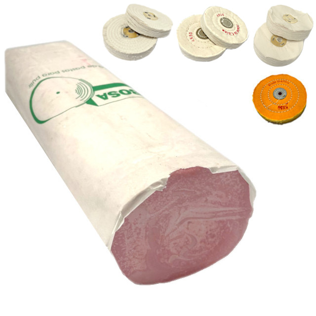 PASTA GUBOSA 505 ROSADA - PULIDO+BRILLO