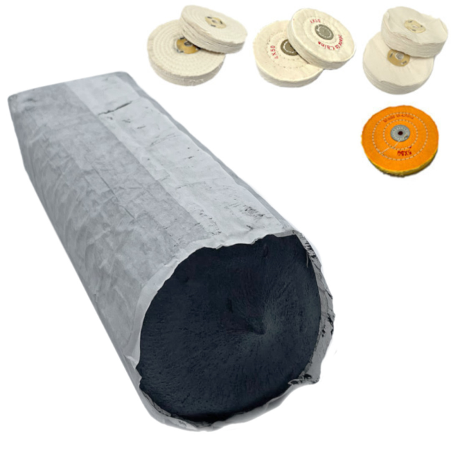 PASTA GUBOSA 610N NEGRA (1.100 KG)  BRILLO - MARMOL