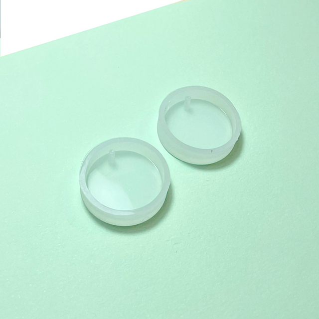 MOLDE SILICONA PARA RESINA CIRCULO 28X7MM