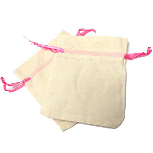 BOLSA TELA 10X12CM APROX (LIENZO)