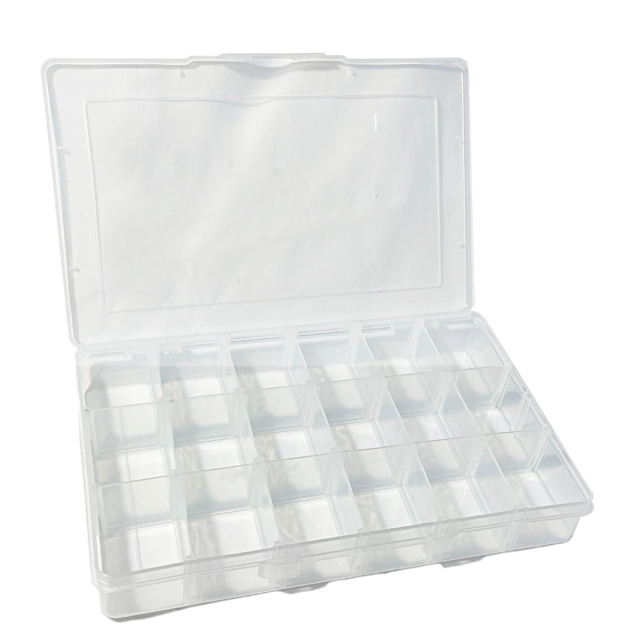 CAJA ORGANIZADORA PLASTICO 31X19.5X4.5CM - (TAMAÑO XL) PARA KIT