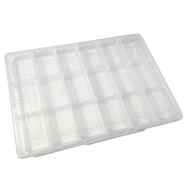 CAJA ORGANIZADORA PLASTICO 31X19.5X4.5CM - (TAMAÑO XL) PARA KIT
