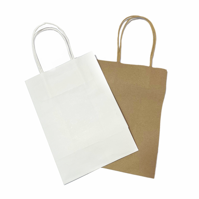 BOLSA PAPEL KRAFT 21X13X8CM