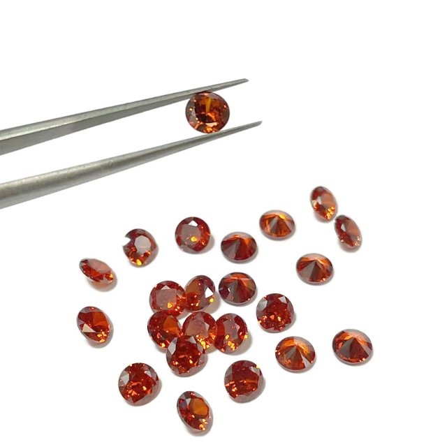 ZIRCONIA REDONDA 3MM - 16 (NARANJA)