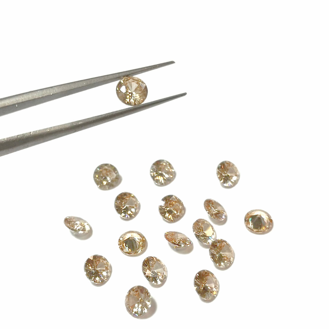 ZIRCONIA REDONDA 5.0MM - 23 (BEIGE)