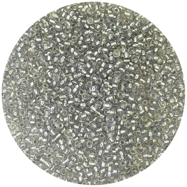 MOSTACILLAS 3X2MM PLATEADAS - GRIS