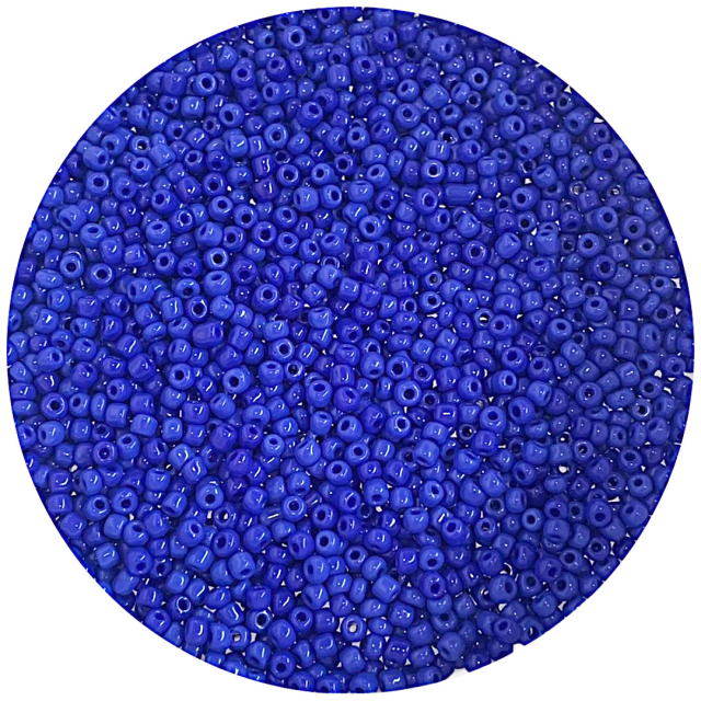 MOSTACILLAS 3X2MM OPACAS - AZUL