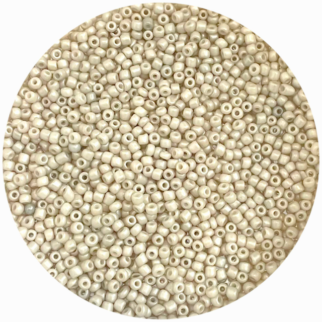 MOSTACILLAS 3X2MM PERLADAS  - BEIGE