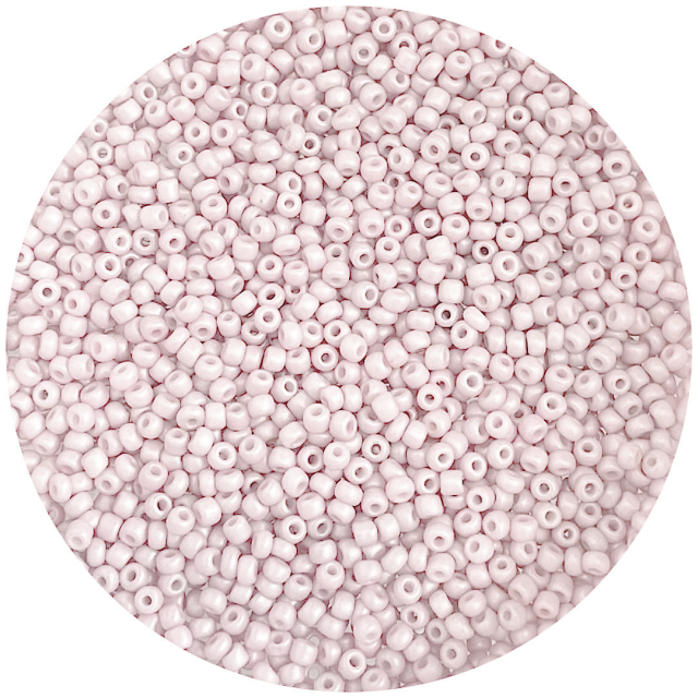 MOSTACILLAS 3X2MM PERLADAS  - ROSADO