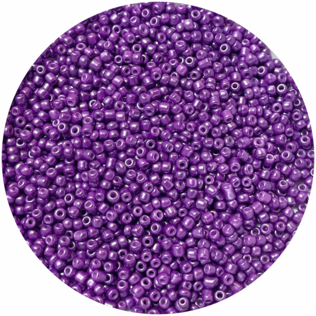 MOSTACILLAS 3X2MM PERLADAS  - VIOLETA