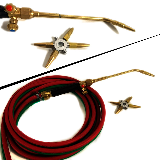 SOPLETE AUTÓGENA  GAS-OXIGENO CON 4M DE MANGUERA