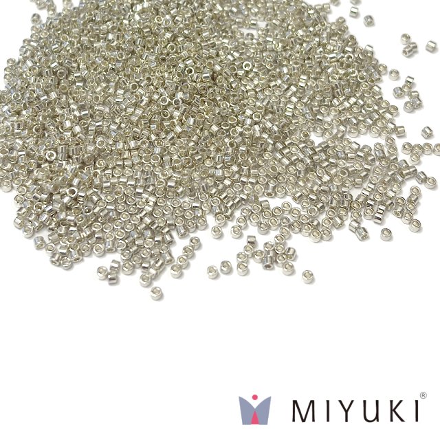 MIYUKI DELICA Nº11 PLATEADO