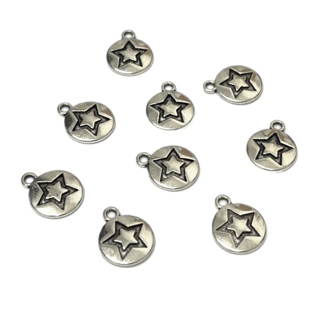 DIJE ESTRELLA MEDALLA G151 11MM