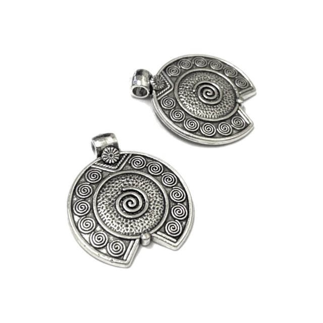 DIJE MEDALLA CIRCULO GWF184 28X30MM