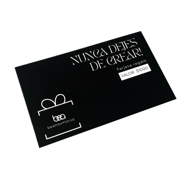 TARJETA REGALO - EXCLUSIVA PARA UTILIZAR EN LOCAL CASA CENTRAL